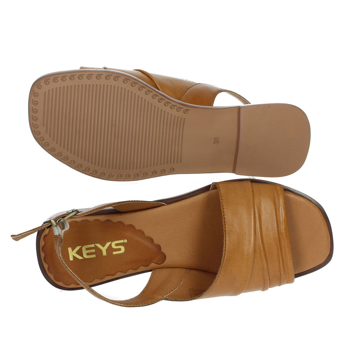 KEYS Donna Sandali bassi K-11060 Cuoio