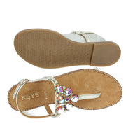 KEYS Donna Infradito K-10952 Bianco