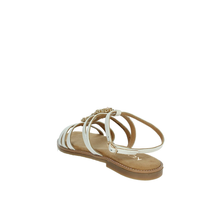 KEYS Donna Sandali bassi K-10950 Bianco