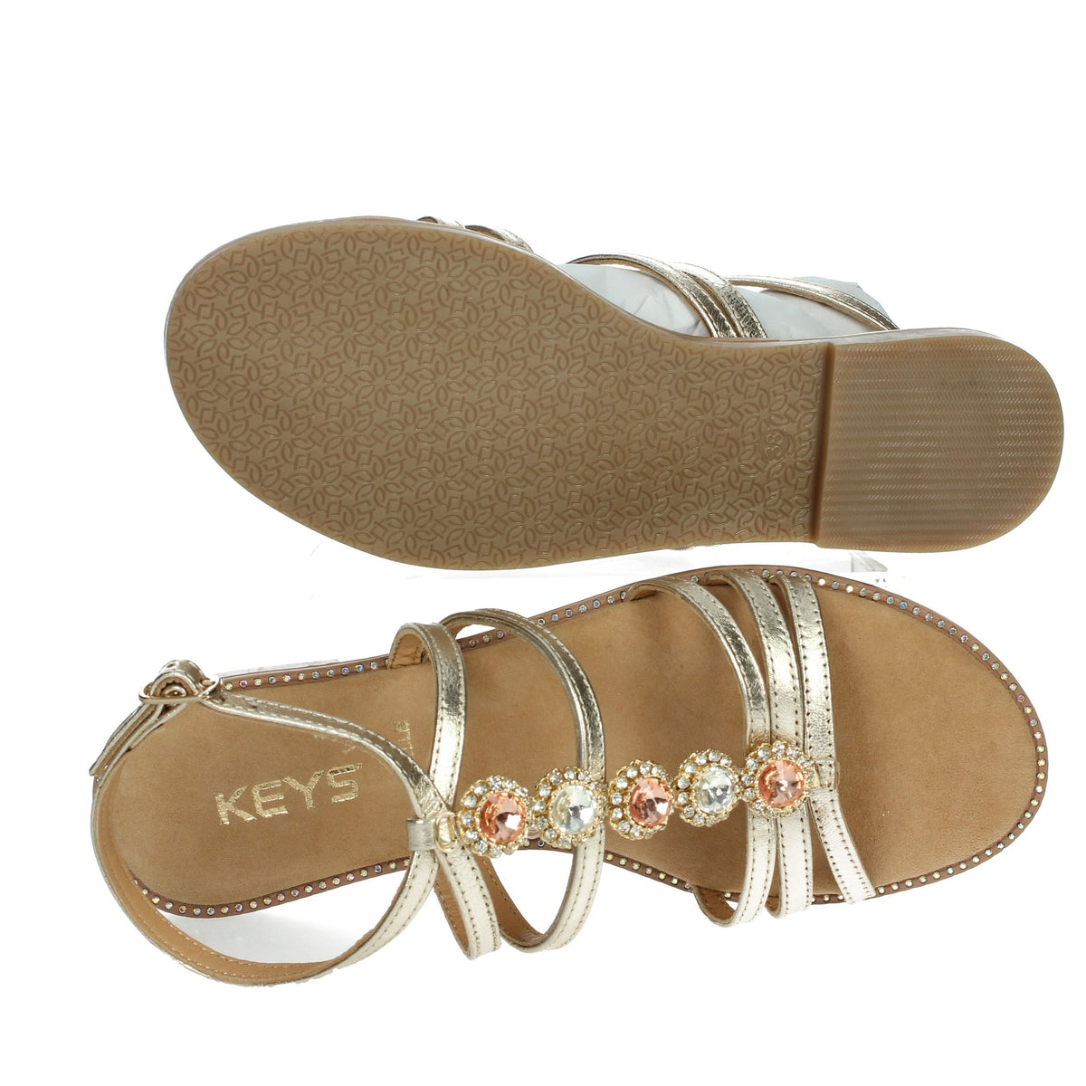 KEYS Donna Sandali bassi K-10950 Oro