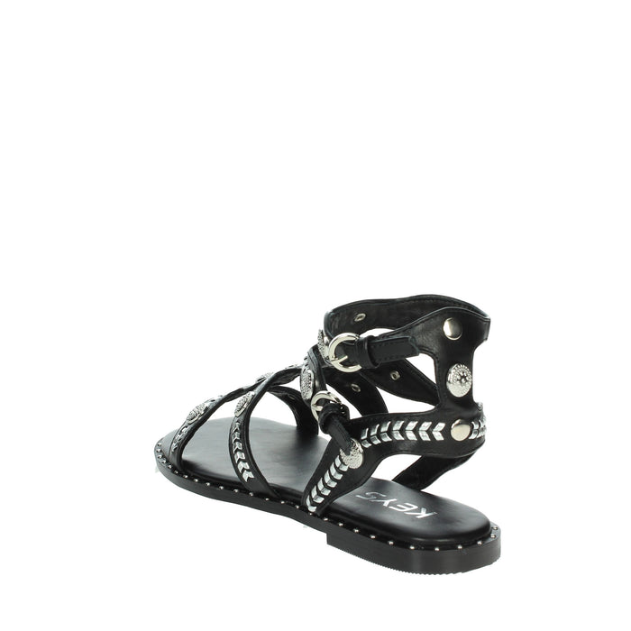 KEYS Donna Sandali bassi K-10892 Nero