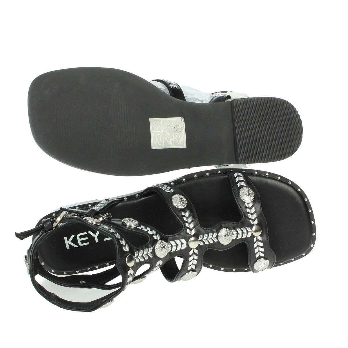 KEYS Donna Sandali bassi K-10892 Nero