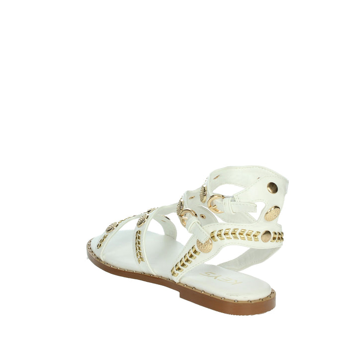 KEYS Donna Sandali bassi K-10892 Bianco