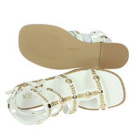 KEYS Donna Sandali bassi K-10892 Bianco