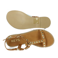 KEYS Donna Sandali bassi K-10890 Cuoio