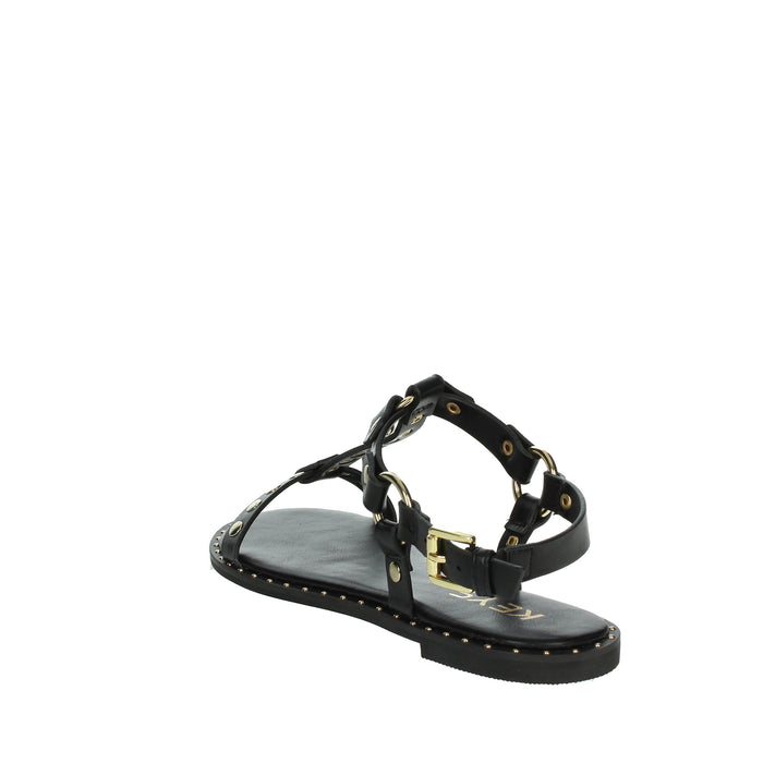 KEYS Donna Sandali bassi K-10890 Nero