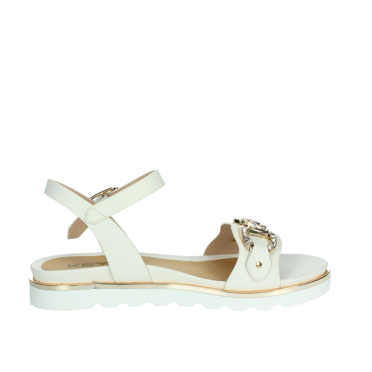 KEYS Donna Sandali bassi K-11043 Bianco