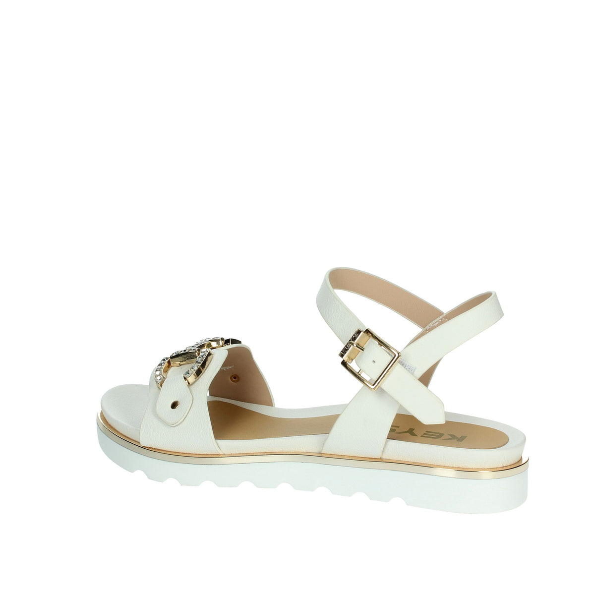 KEYS Donna Sandali bassi K-11043 Bianco