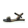 Keys Donna Sandalo basso K-11043 Nero