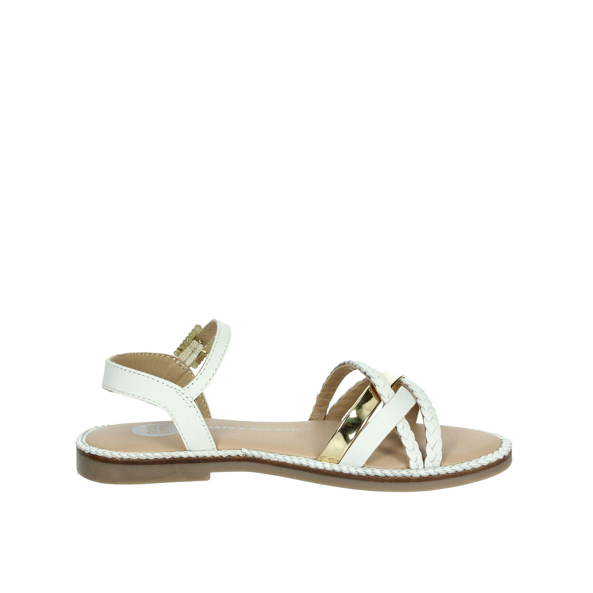 GIOSEPPO Bambine e ragazze Sandali bassi 75336 Bianco