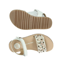 GIOSEPPO Bambine e ragazze Sandali bassi 74113 Bianco