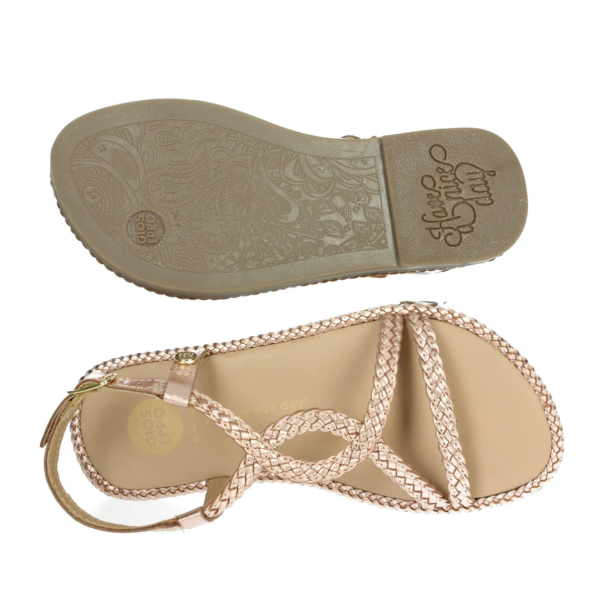 GIOSEPPO Bambine e ragazze Sandali bassi 74806 Rame