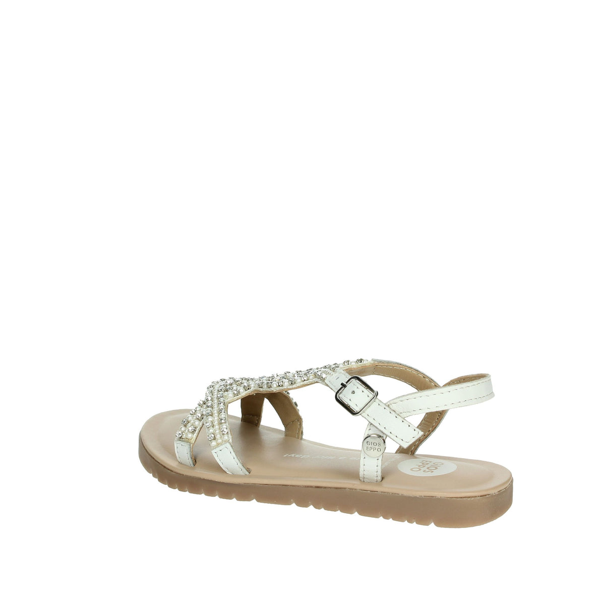 GIOSEPPO Bambine e ragazze Sandali bassi 74824 Bianco