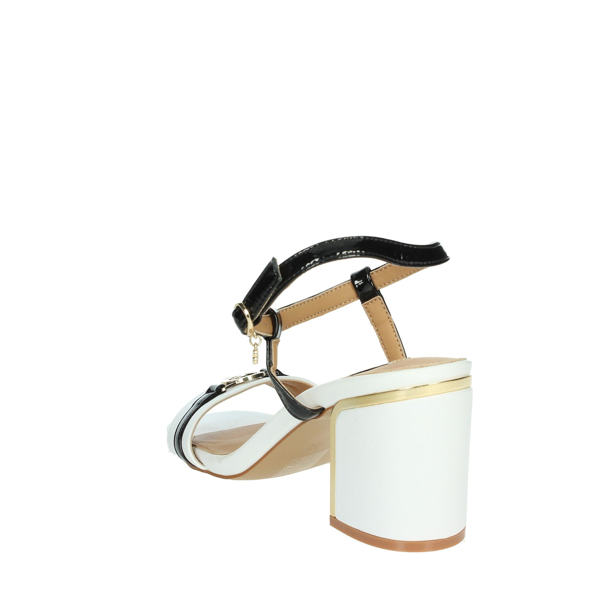 MARIELLA BURANI Donna Sandali con tacco 51214 Bianco/Nero