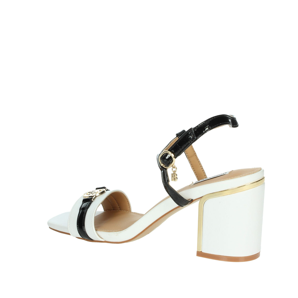 MARIELLA BURANI Donna Sandali con tacco 51214 Bianco/Nero