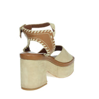 JANET & JANET Donna Sandali con tacco J-154 Beige