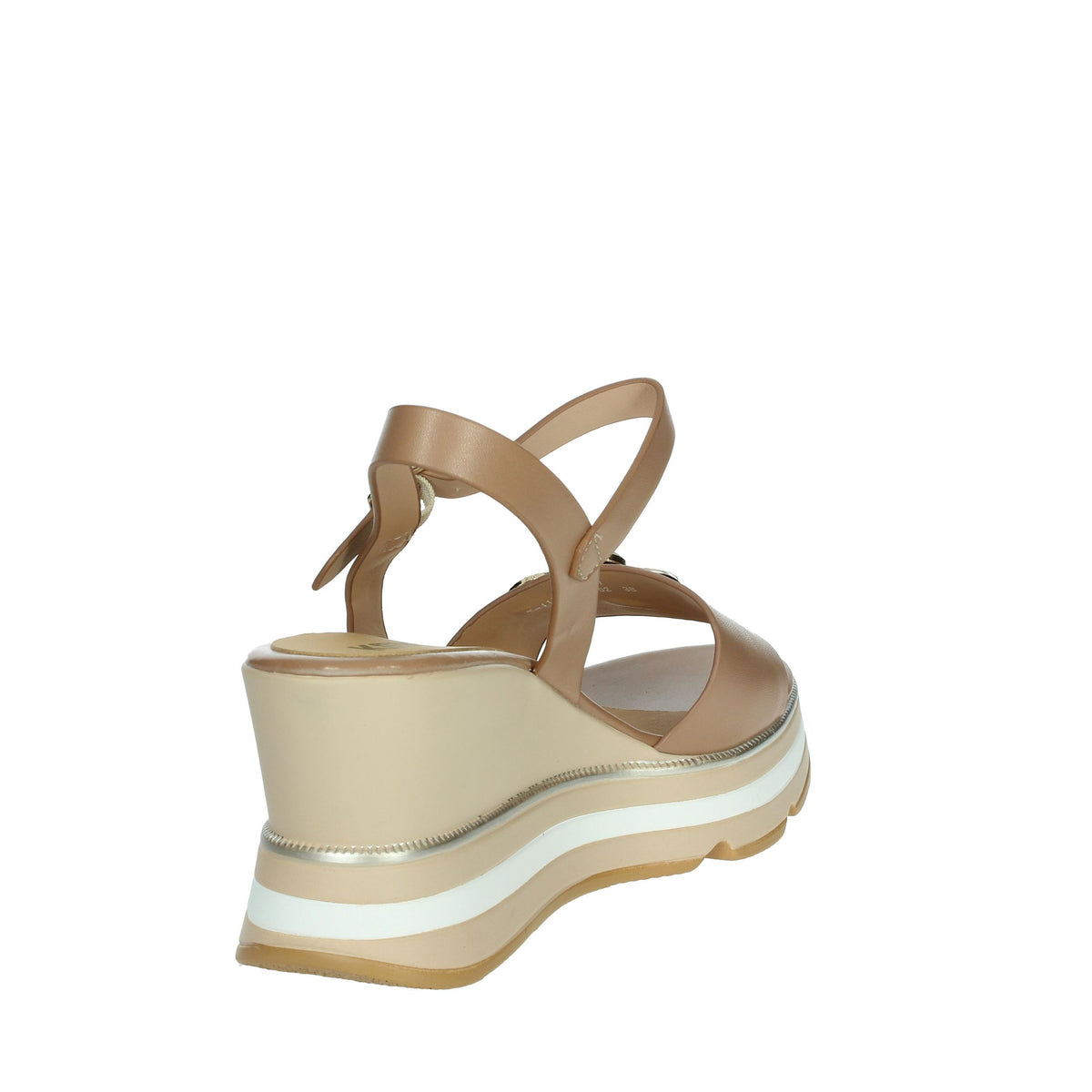 KEYS Donna Sandali con zeppa K-11023 Nocciola