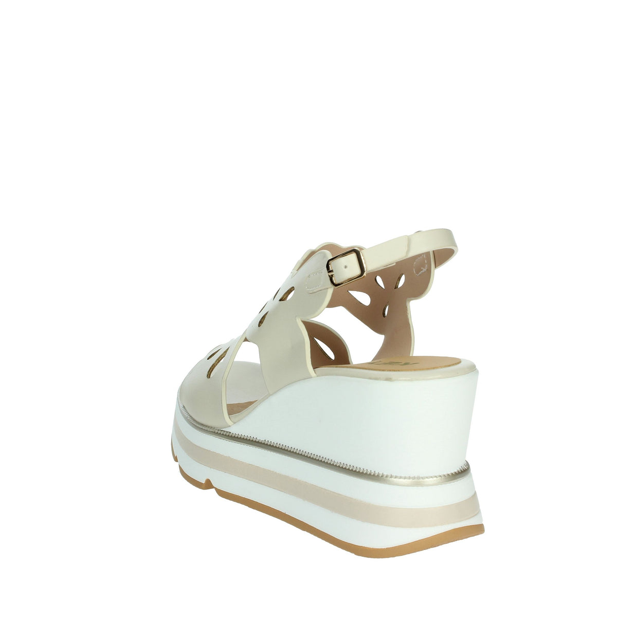 KEYS Donna Sandali con zeppa K-11022 Beige