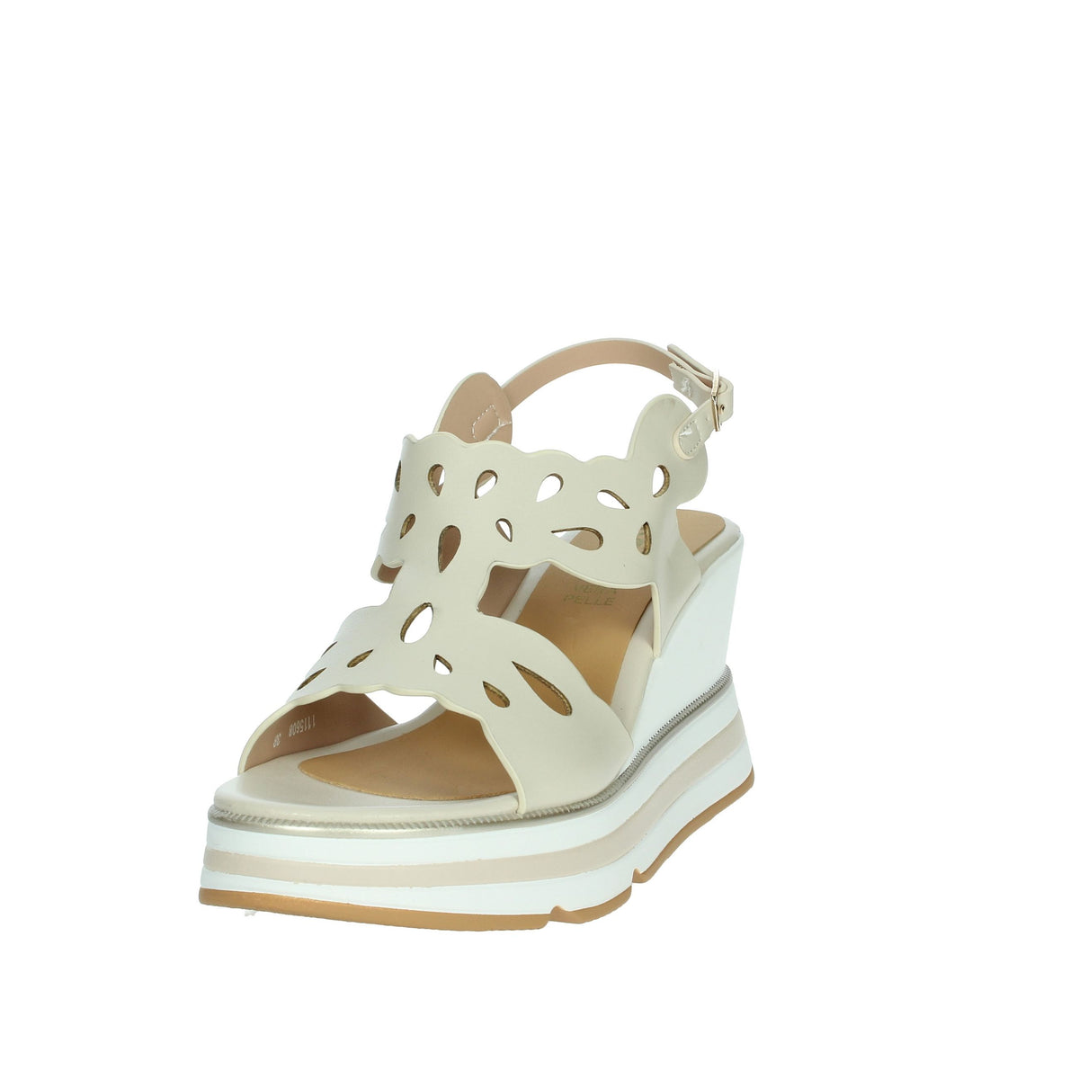 KEYS Donna Sandali con zeppa K-11022 Beige