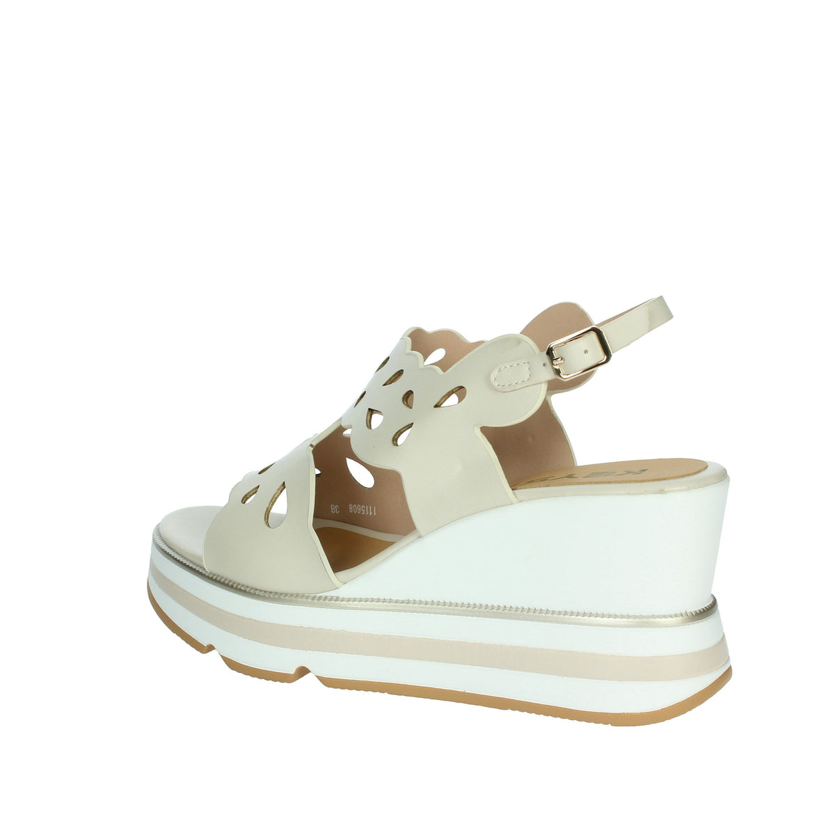 KEYS Donna Sandali con zeppa K-11022 Beige
