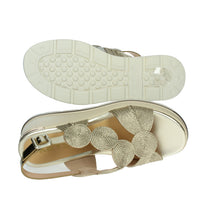 KEYS Donna Sandali con zeppa K-11002 Oro