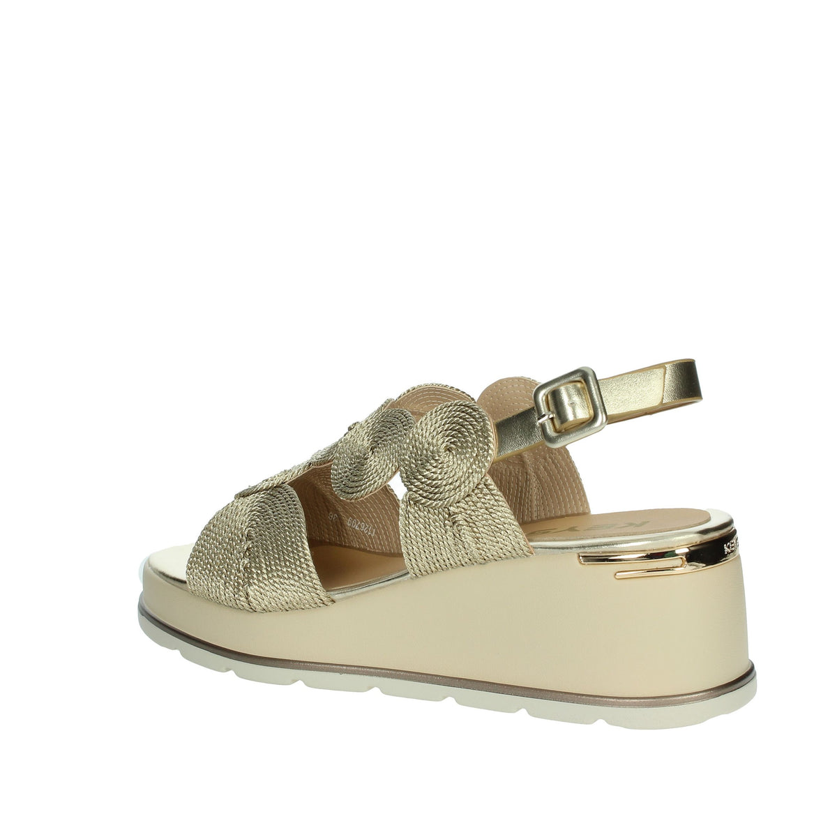 KEYS Donna Sandali con zeppa K-11002 Oro