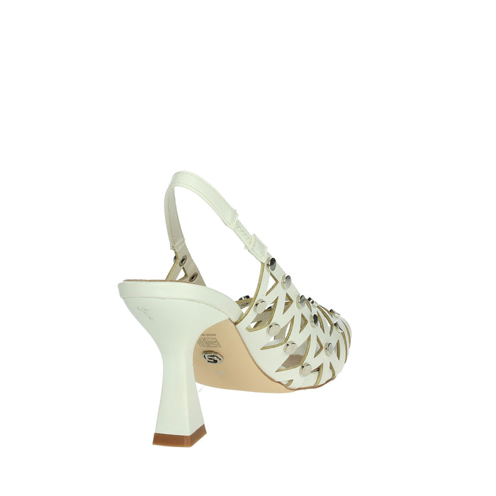 GOLD & GOLD Donna Slingback GP785 Bianco