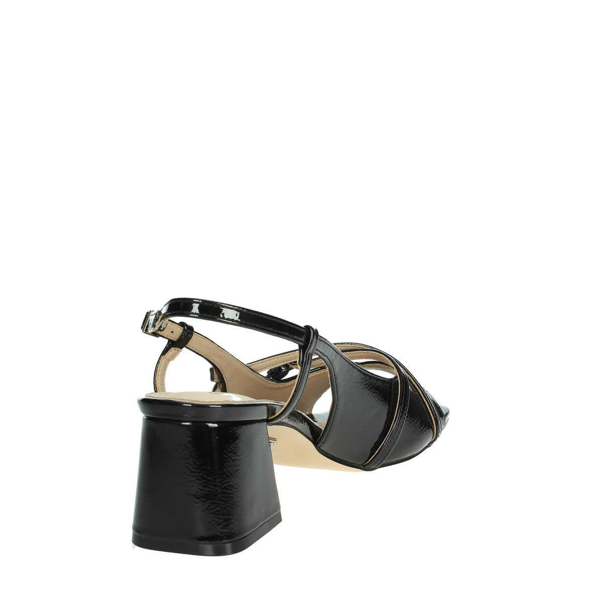 GOLD & GOLD Donna Sandali con tacco GD271 Nero