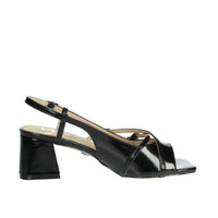 GOLD & GOLD Donna Sandali con tacco GD271 Nero