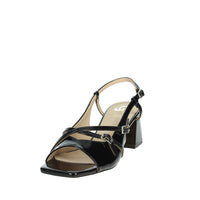 GOLD & GOLD Donna Sandali con tacco GD271 Nero