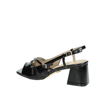GOLD & GOLD Donna Sandali con tacco GD271 Nero
