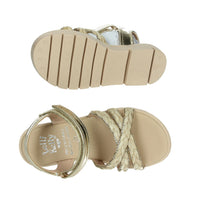 Lelli Kelly Bambine e ragazze Sandali bassi LKCA4843 Oro
