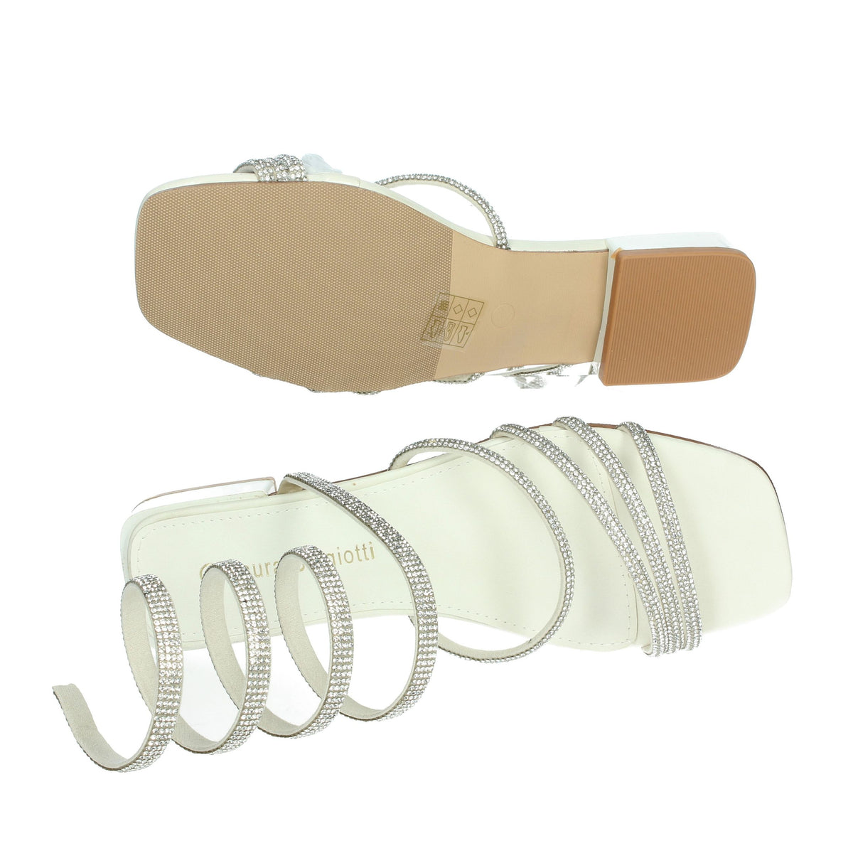 LAURA BIAGIOTTI Donna Sandali bassi 9009 Bianco