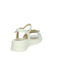 KEYS Donna Sandali con zeppa K-11113 Bianco