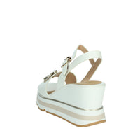 KEYS Donna Sandali con zeppa K-11023 Bianco