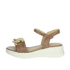 Keys Donna Sandalo con zeppa K-11113 Tortora