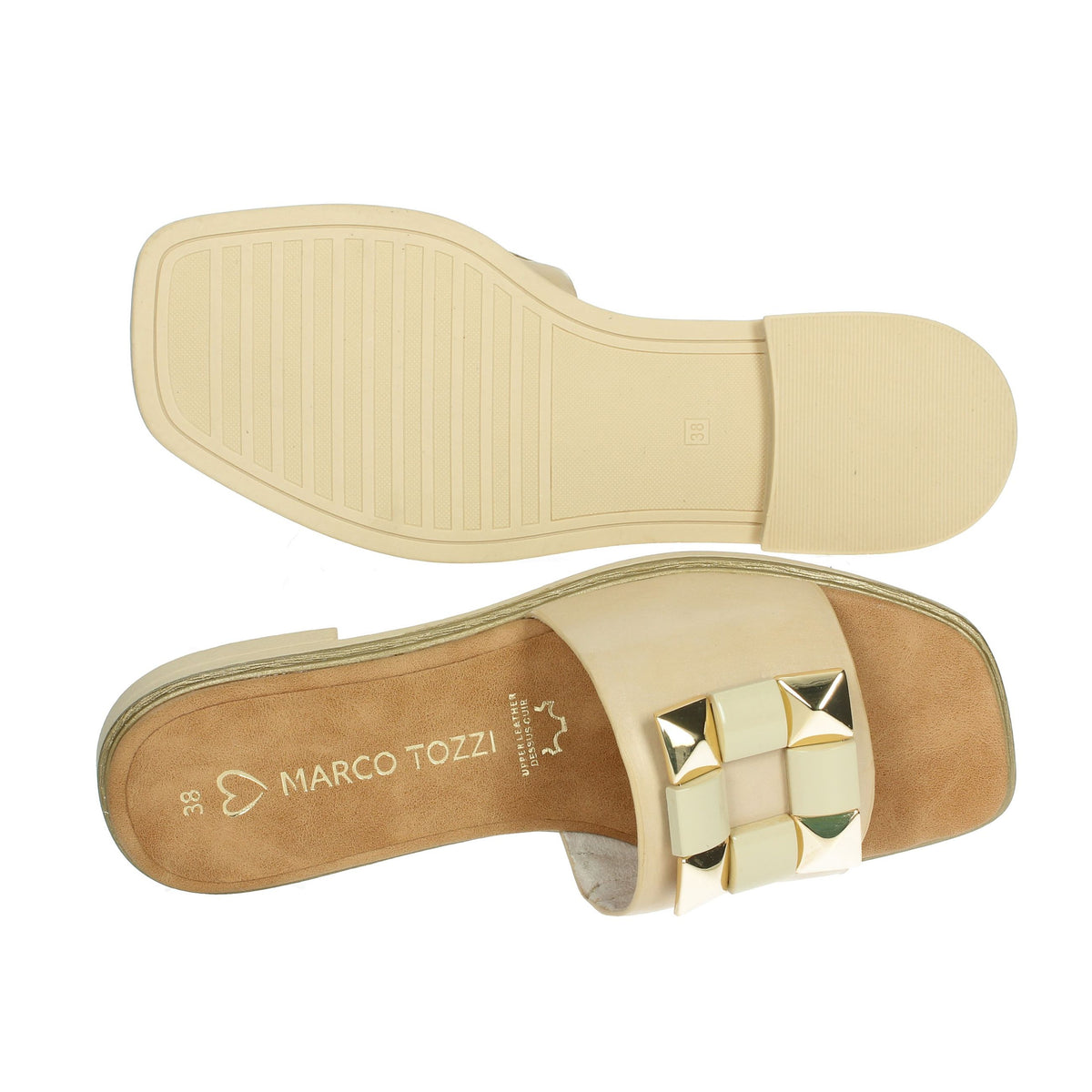 Marco Tozzi Donna Ciabatte basse 2-27102-44 Beige