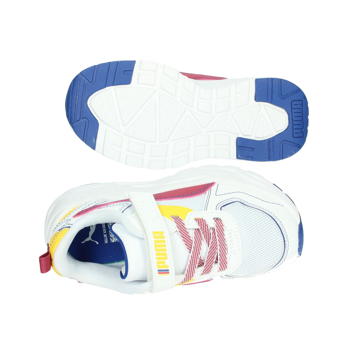 Puma Bambini e ragazzi Sneakers bassa 400663 Bianco