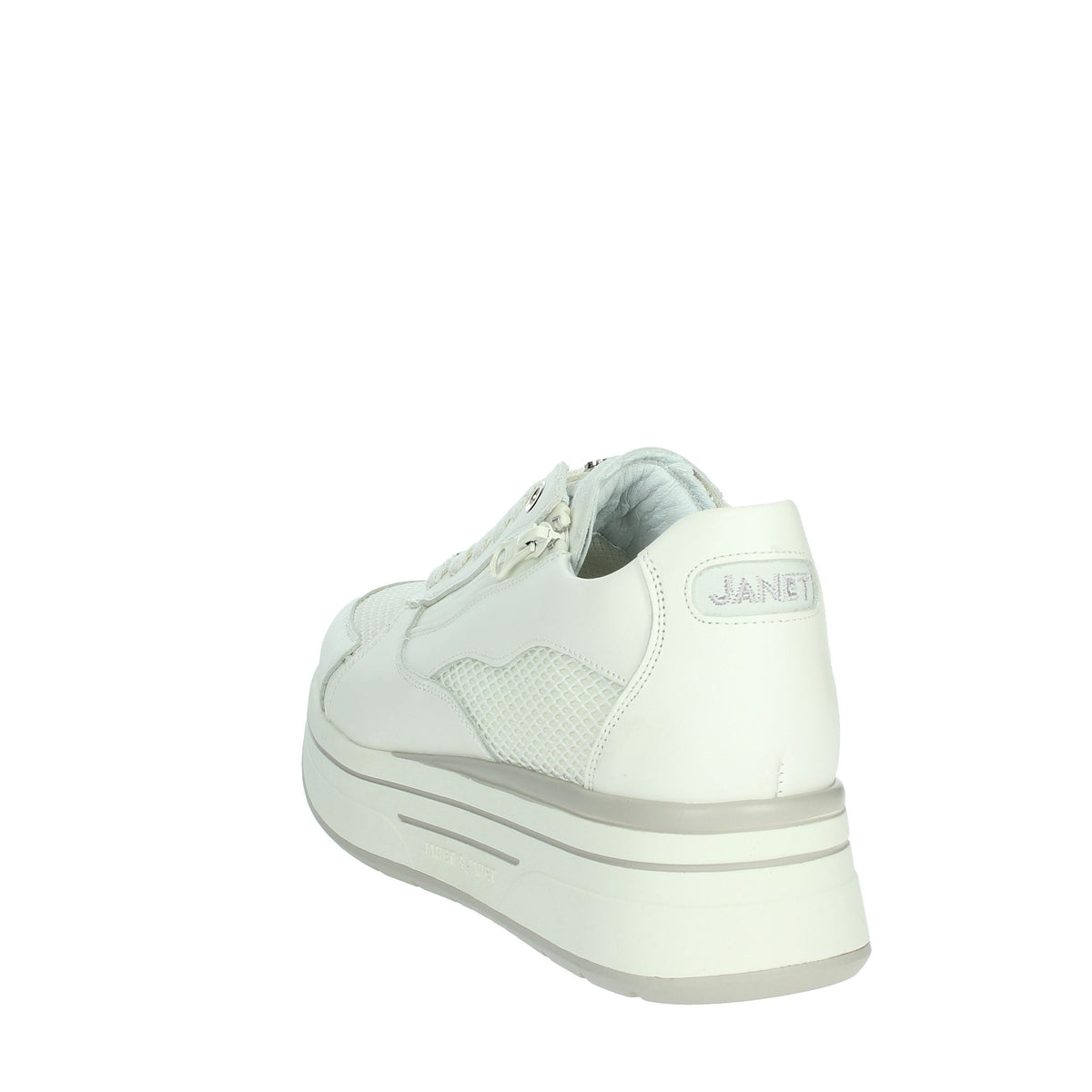 JANET & JANET Donna Sneakers bassa J-021 Bianco
