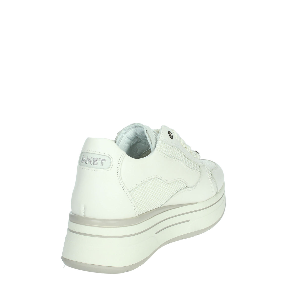 JANET & JANET Donna Sneakers bassa J-021 Bianco