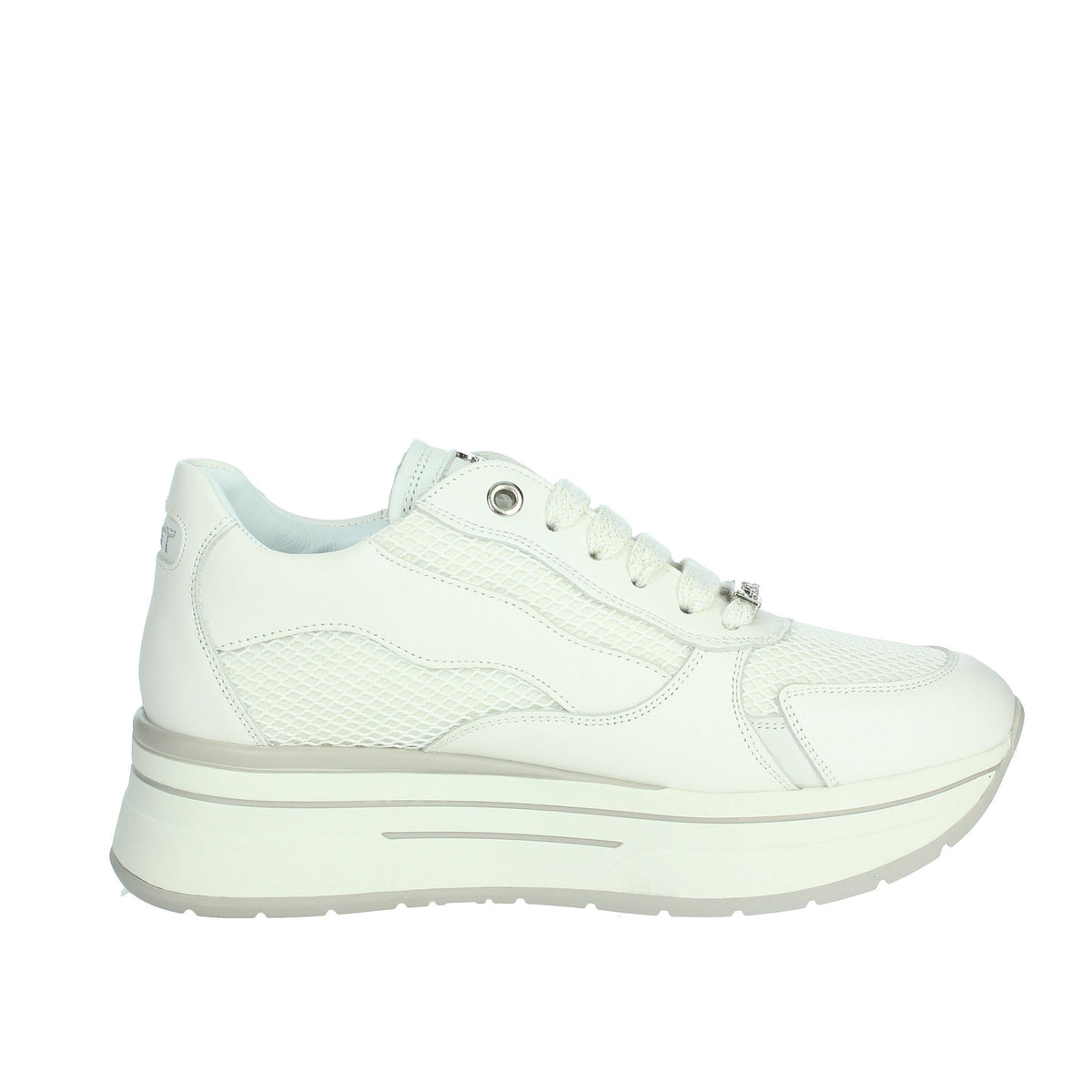 JANET & JANET Donna Sneakers bassa J-021 Bianco