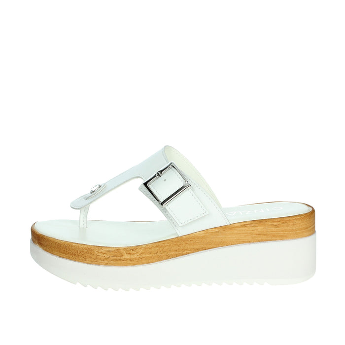 CINZIA SOFT Donna Infradito IAF343477 Bianco