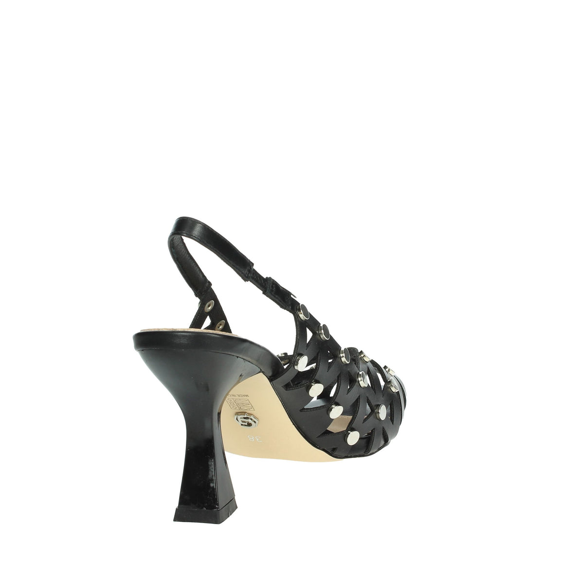 GOLD & GOLD Donna Slingback GP785 Nero