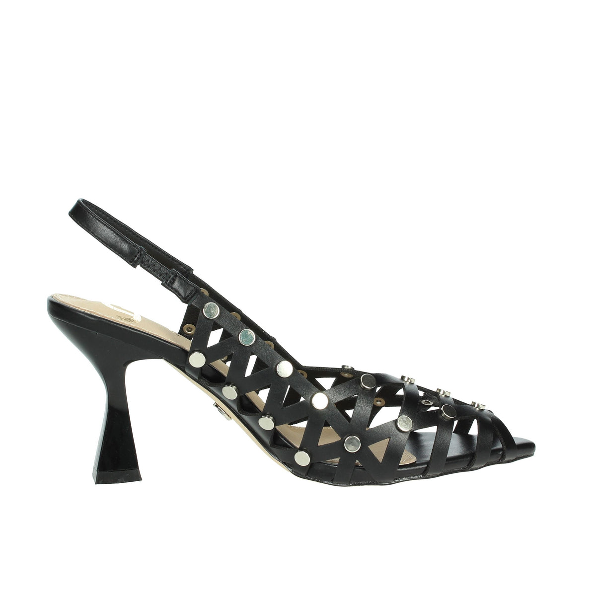 GOLD & GOLD Donna Slingback GP785 Nero