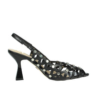 GOLD & GOLD Donna Slingback GP785 Nero