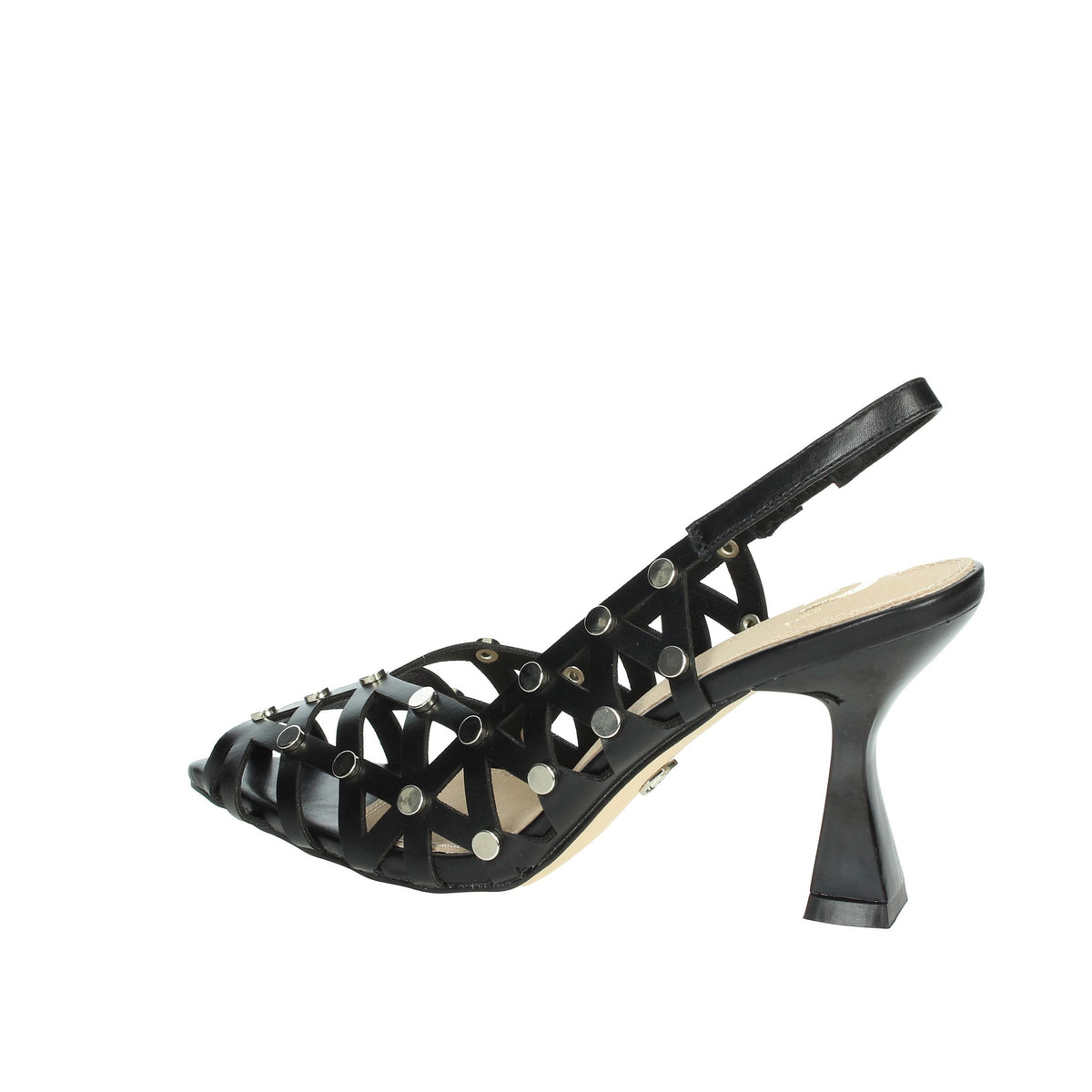 GOLD & GOLD Donna Slingback GP785 Nero