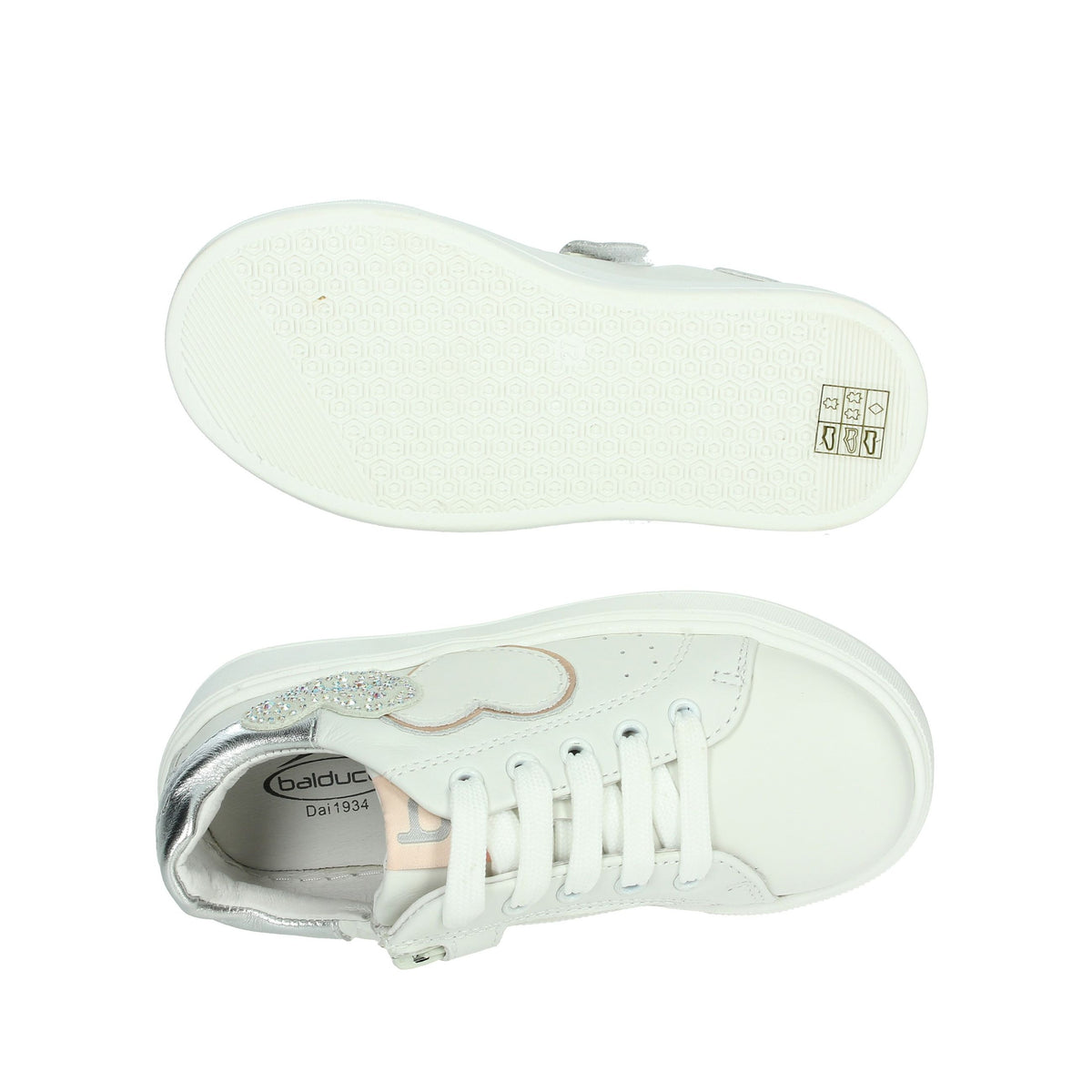 BALDUCCI Bambine e ragazze Sneakers bassa KIAB1101 Bianco