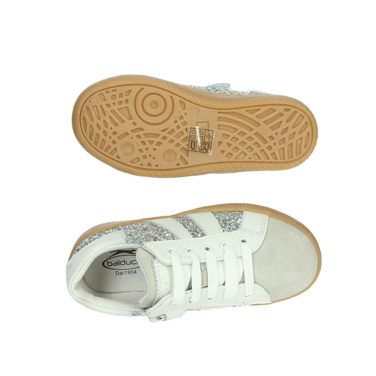 BALDUCCI Bambine e ragazze Sneakers bassa LYNN1005 Bianco/Argento