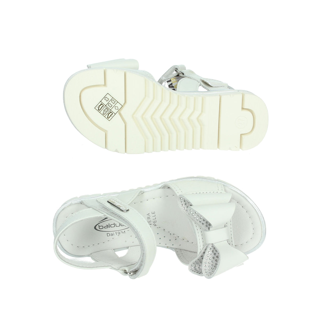 BALDUCCI Bambine e ragazze Sandali bassi GRIG1131 Bianco