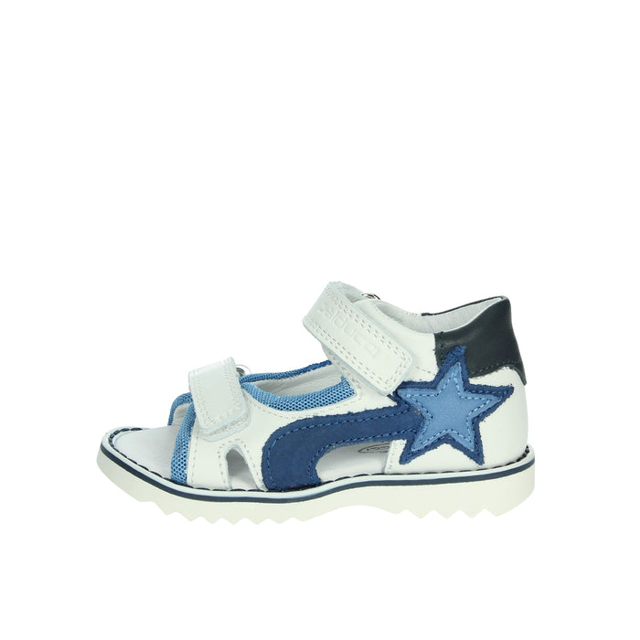 BALDUCCI Bambini e ragazzi Sandali bassi CITA6988 Bianco/Azzurro
